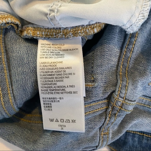 Free People We the Free high waisted busted knee medium wash jeans, 28 - Picture 8 of 9